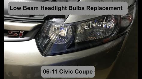 How To Replace Headlight Assembly 2005 Honda Civic How To Re