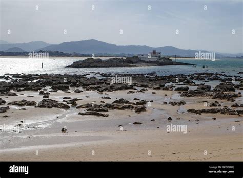 Playa De Los Bikinis Magdalena Peninsula Santander Cantabria Spain