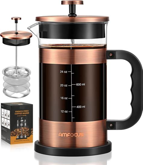 Amazon French Press Coffee Maker 34 Ounce Classice Stainless