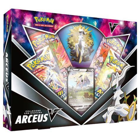 Pokemon Collezione Con Statuina Arceus V Box