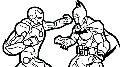 Batman Vs Superman Coloring Pages At Free Printable