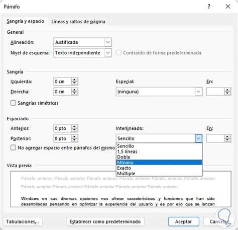 Cómo se Pone el Interlineado en Word Solvetic