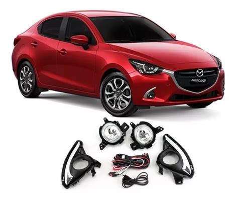 Kit Faro Niebla Mazda 2 2016 2017 2018 2019 C Rejilla F Crom Meses