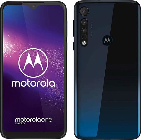 Motorola One Macro 64GB Space Blue Skroutz Gr