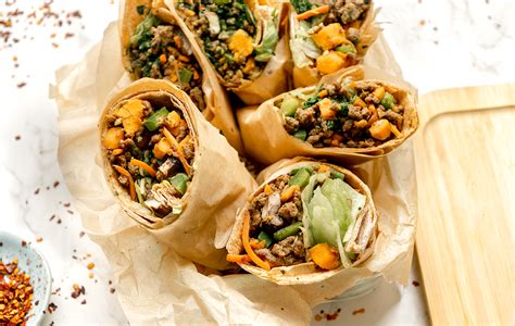 Spicy Beef Wraps To Go Thinkbeef