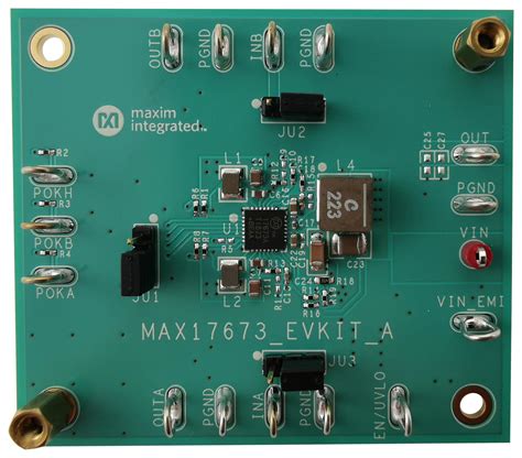 Max17673evkit Analog Devices Evaluation Board Max17673 Dcdc