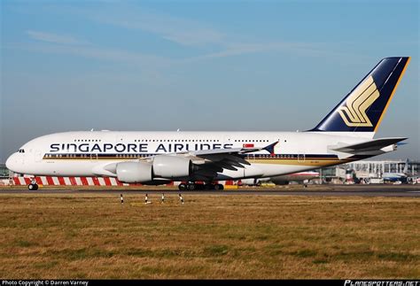 9V SKC Singapore Airlines Airbus A380 841 Photo By Darren Varney ID