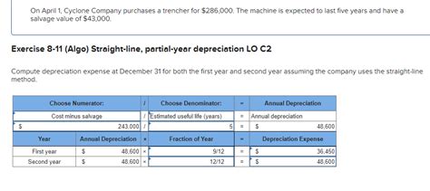 Solved On April 1 Cyclone Company Purchases A Trencher For Chegg