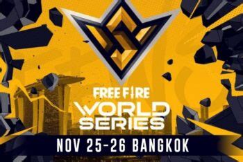 Free Fire World Series 2022 Bangkok Teams Format Schedule Prize