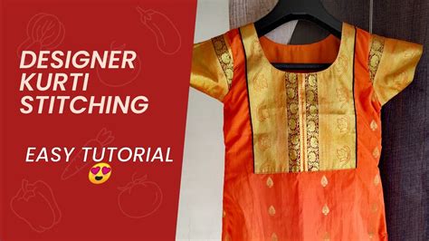 Kurti Stitching Tutorial Step By Step Old Saree Reuse Idea Saree To