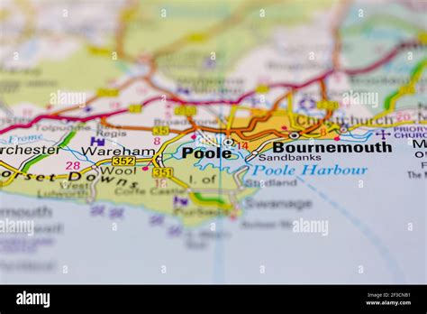 Map Of Poole And Bournemouth - Ashien Nikaniki