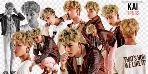 Exo Kai Lucky One Exo Kai Doing Variety Of Pose Png Pngegg