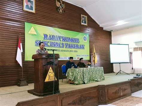 Rapat Komite Sebagai Wadah Silaturahmi Bersama Orang Tua Dan Wali Murid