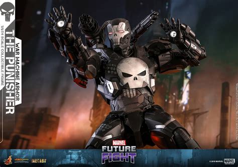 Hot Toys lança boneco da versão Justiceiro armadura do Máquina de Combate Universo Marvel 616