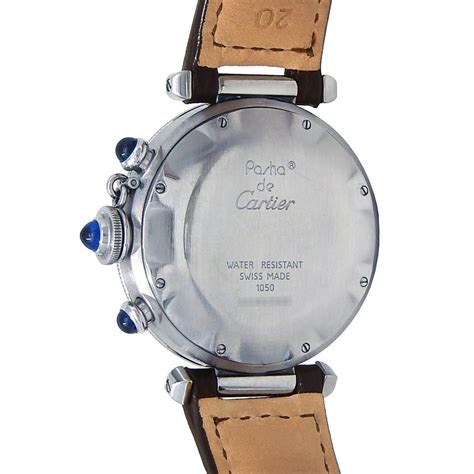 Cartier Pasha 1050 Case Certified And Warranty At 1stdibs