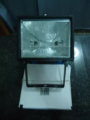 Reflector Halogeno Color Negro W W V Hz Hz K Mercadolibre