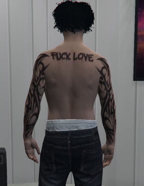 Custom Male Tattoo Fivem SP GTA5 Mods