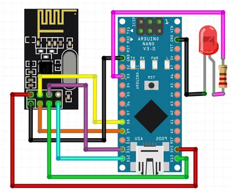 Nrf L Arduino Nano Wiring Nrf L Arduino Nano Project Guid