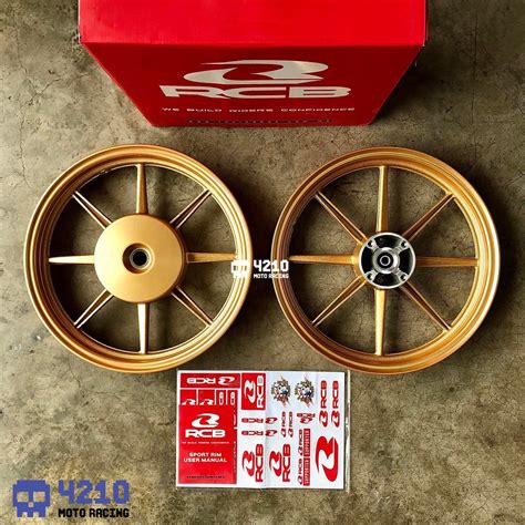 Rcb Rb8 Mags For Honda Click 125i 150i Gold Shopee Philippines