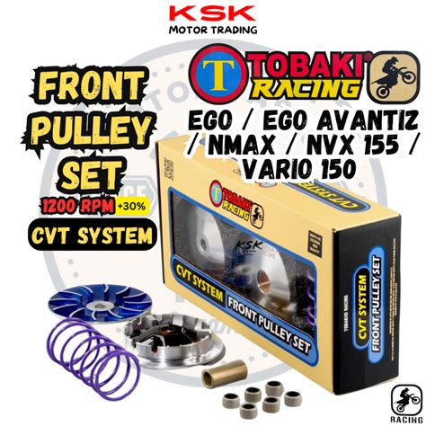 Sale Tobaki Racing Front Pulley Set Cvt Cyclone Ego Avantiz