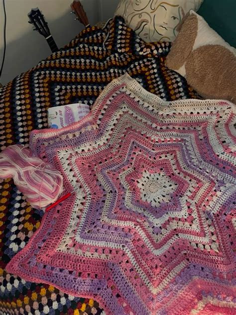 Crochet 6 Day Star Blanket