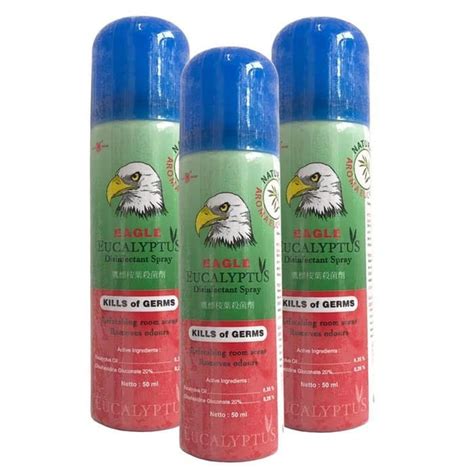 Jual Desinfektan Spray Caplang Eagle Eucalyptus Ml Shopee Indonesia