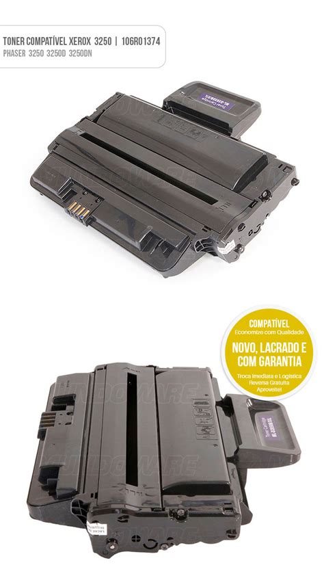 Toner Compatível Para Xerox Phaser 3250 3250d 3250dn Mundoware