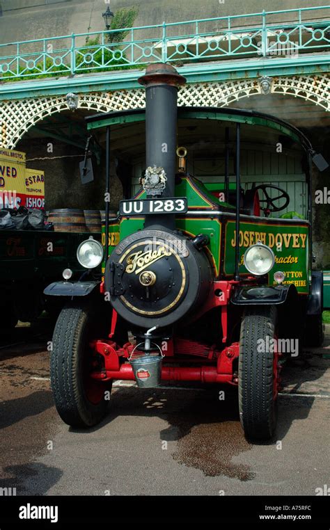 Old Steam Wagon The Foden Steam Wagon At London To Brighton Commercial