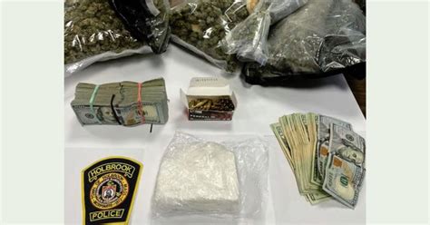 Holbrook Police Arrest Suspected Drug Dealer Seize Drugs And