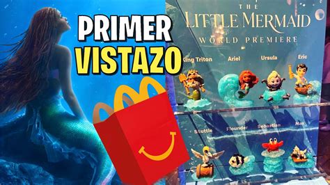 JUGUETES De LA SIRENITA En La CAJITA FELIZ De McDONALD S YouTube