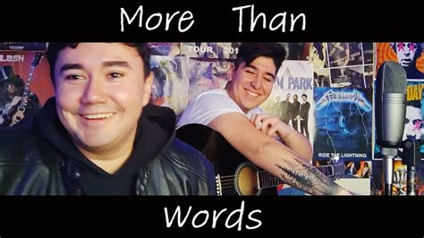 More Than Words Extreme Cover Ft Diego Fields Youtube