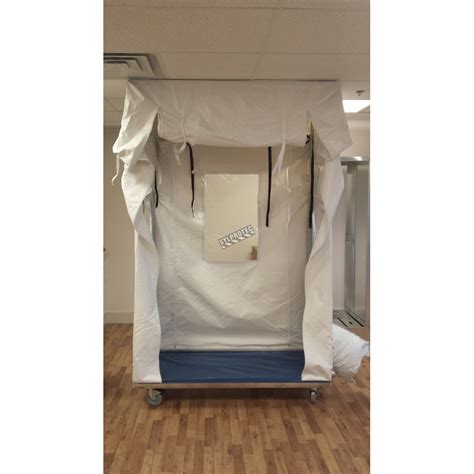 Temporary Containment Tent For Asbestos Abatement And Decontamination