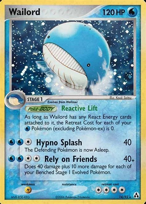 Wailord Ex Full Art