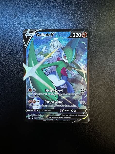 Pok Mon Tcg Gallade V Lost Origin Trainer Gallery Tg Tg Holo Ultra