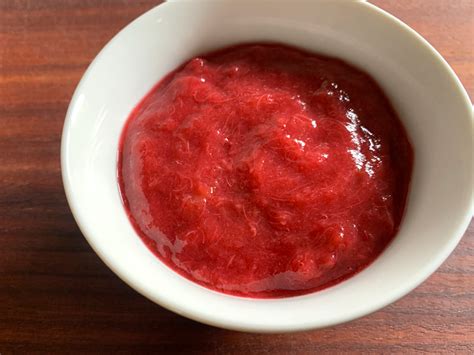Rhubarb Sauce Hirokos Recipes