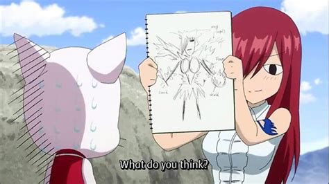 Fairy Tail Erzas Drawing Im Speechless Fairy Tail Anime