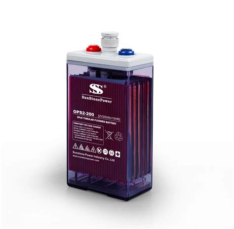 Opzs Battery V Ah Tubular Battery Acid Deep Cycle Battery For Solar