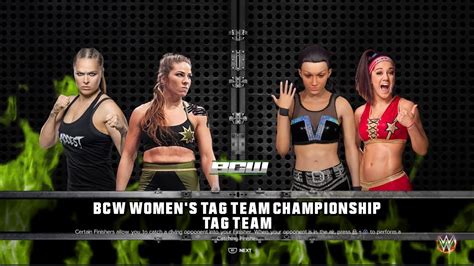 BCW Worldwide Ep 16 Match 1 Ronda Rousey Marina Shafir Vs Izzy