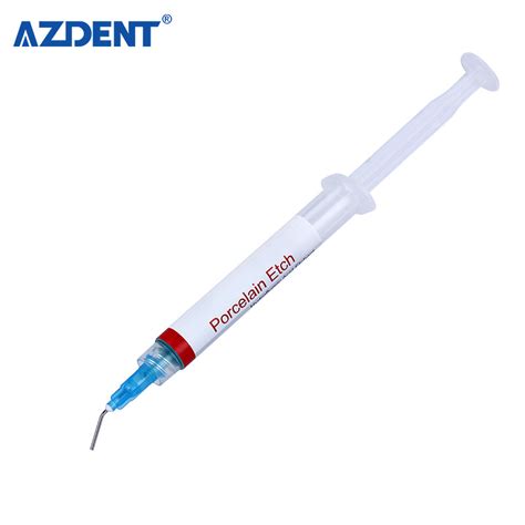 Dental Porcelain Etch Gel 95 Hydrofluoric Acid Etchant Porcelain