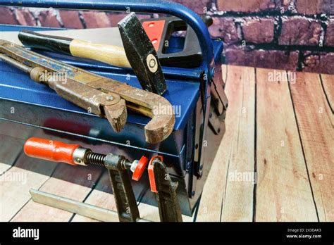 Toolbox With Tools Stock Photo Alamy