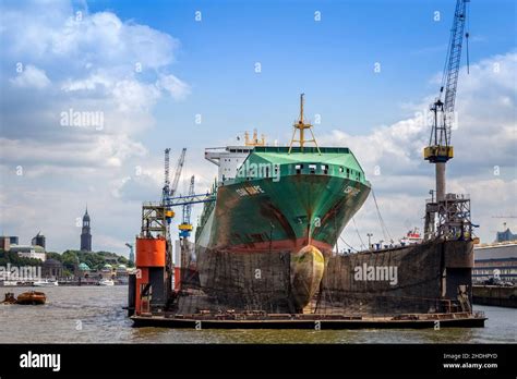 Dry Dock Shipyard Dry Docks Shipyards Stock Photo Alamy