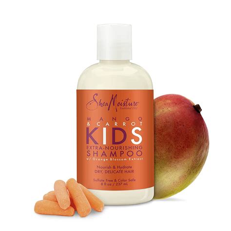 Sheamoisture Extra Nourishing Shampoo Hair Care For Kids Mango Carrot