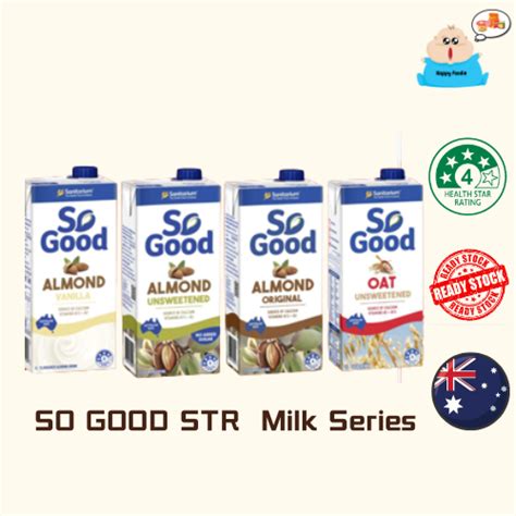 STR So Good Almond Milk Series Unsweetness Original Unsweetened