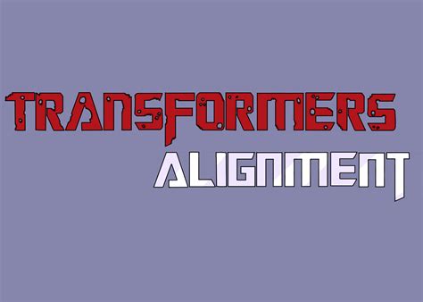 Transformers Alignment Logo By Beanclip On Deviantart