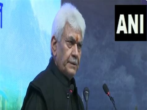 J K Lg Manoj Sinha Inaugurates Th All India Cooperative Week