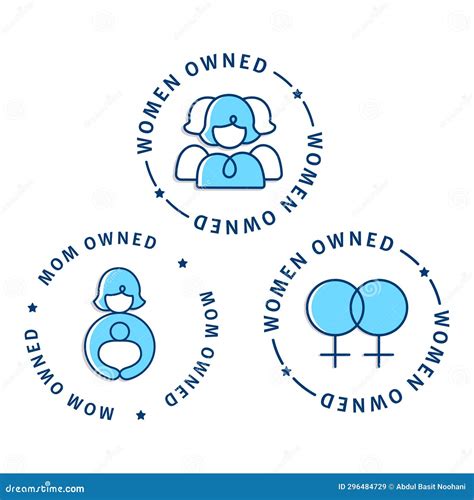 Women Owned Logo Women Owned Vector Logo Design Cartoondealer