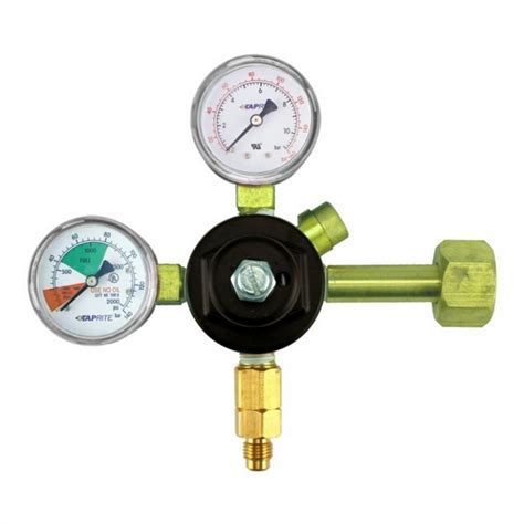 Taprite Primary High Pressure Co2 Regulator With Zinc Bonnet 160 Psi And 2000 Psi