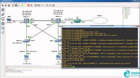 EtherChannel Configuration With GNS3 CCNA 200 125 Campus Network YouTube