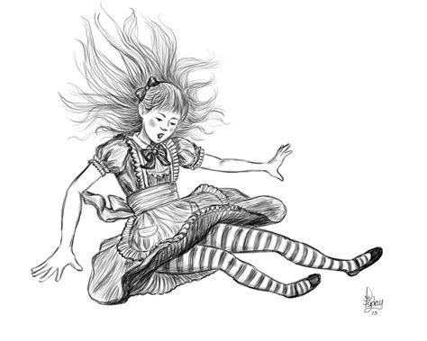 Alice Falling By Pixel Slinger On Deviantart