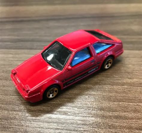 HOT WHEELS TOYOTA AE86 Sprinter Trueno 017 HW 22 Hatchbacks Red Loose